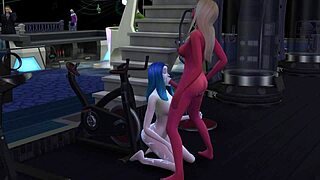 Pretty Shemales Dmonika And Jane Insane Rough Fuck?