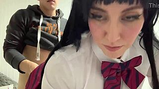 Komi-san craves sucking and fucking her boyfriend! 😍