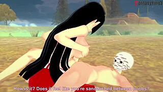 BOA HANCOCK'S BIG TITS FUCKED POV!