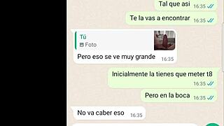 Latina Employee Says Goodbye with Web Chat and Dating Talk