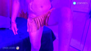 I Dress Up As Pocahontas Surprise Stepbrother Cum Natural Tits