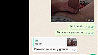 Latina Employee Says Goodbye with Web Chat and Dating Talk