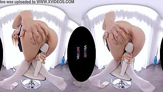 Vrallure chloe pops your cherry with cowgirl ride