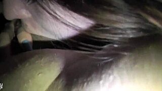 Dark Blowjob teen babe by amateur and give dog big stick