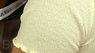 Married bella indulges in interracial cuckold fun with a naughty single guy, showcasing her natural tits and big ass in detailed scenes