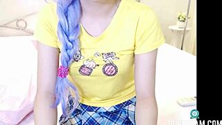 Is Emmy's Camgirl Show Teasing Nerdy Asian Petite?