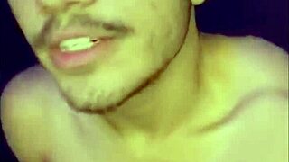 watch this gay guy cum from solo handjob?