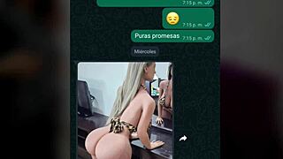 Chat with my teacher gets spicy late at night on WhatsApp