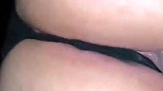 This big ass girlfriend is riding dick cowgirl style in a homemade scene with her friend