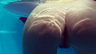 hungarian teen kittina clairette underwater fun 😜