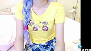 Is Emmy's Camgirl Show Teasing Nerdy Asian Petite?