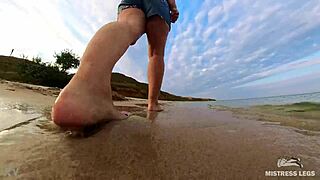 follow my footprints on the beach?