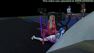 Pretty Shemales Dmonika And Jane Insane Rough Fuck?