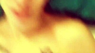 This Video shows a Woman uses toys to give her partner an orgasm and finishes with a facial cumshot