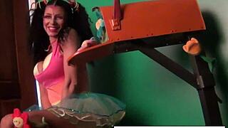 Romi Rain's intense blowjob passion