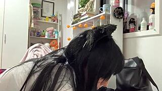 Komi-san craves sucking and fucking her boyfriend! 😍