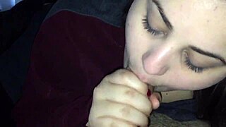 My GIRLFRIEND BLOWING My COCK Real Good In Homemade Video