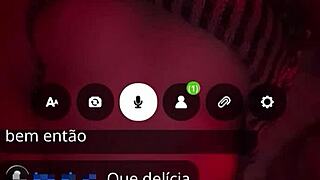 Watch this naughty European wife strip and rip clothes hidden on webcam with her couple partner?