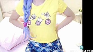 Is Emmy's Camgirl Show Teasing Nerdy Asian Petite?