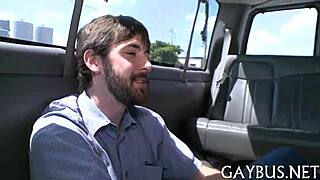 Blindfolded for a gay sucking competition