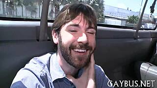 Blindfolded for a gay sucking competition