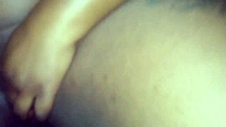 ms jersey starts masturbating before getting fucked hard in homemade ebony scene