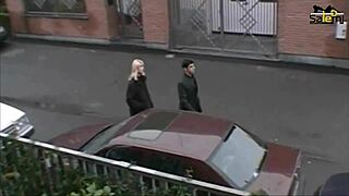 Oh, Cheating Italian Pornstar Performs Blowjob and Pussy Fucking in Trailer