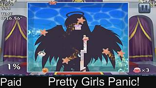 Pretty girls panic in this game part 2! 😱
