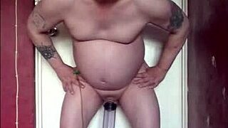 Mark Wright's Mouth Wide Open For Your Piss