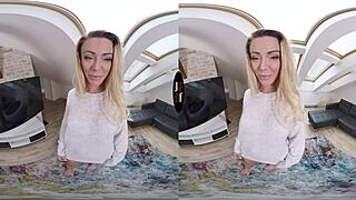 Is this steaming milf ready for taboo POV action with her shaved body?