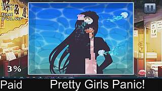 Pretty girls panic in this game part 2! 😱