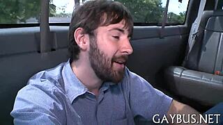 Blindfolded for a gay sucking competition