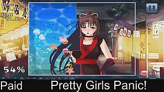 Pretty girls panic in this game part 2! 😱