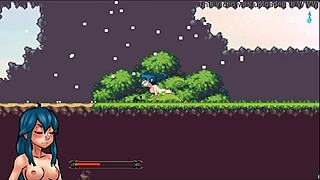 Nayla's Castle Hentai Game Ep 5: Threesome with Dark Elves