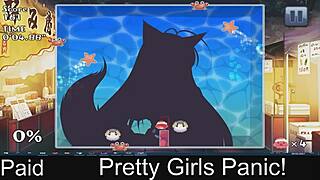 Pretty girls panic in this game part 2! 😱