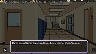 Nerdy Guy Humiliates Her With Facial Cum