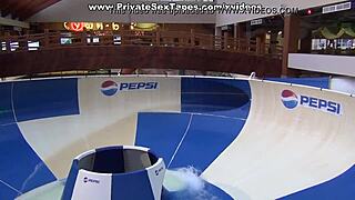 amateur cutie wild fucking in public