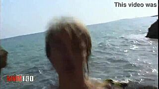 Ever tried anal on the beach with French milf Estelle Clark?
