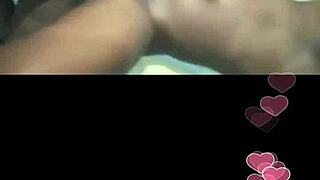 A couple engages in intimate sex on Periscope.