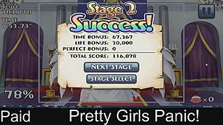 Pretty girls panic in this game part 2! 😱