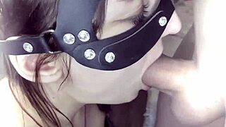 Casual chat about oral techniques in a relaxed setting with friends discussing deepthroat.