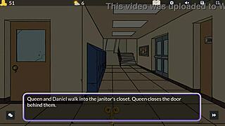 Nerdy Guy Humiliates Her With Facial Cum