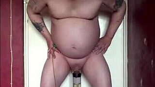 Mark Wright's Mouth Wide Open For Your Piss