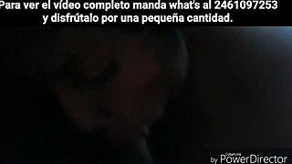 Mi novia me hace sexo oral por primera vez y me da orgasmos con su boca grande