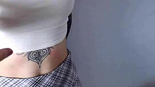 Girl in Cute Outfit Fucked Hard While Standing - Sunako Kirishiki!