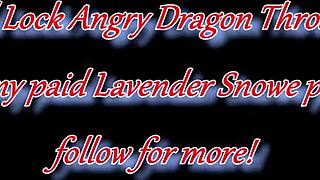 Chun Li Loses Bet, Takes Angry Dragon Head Lock Throatpie as Payment on Camera.