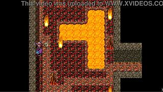 Hentai game pornplay: Dungeon busty succubus gives tit job