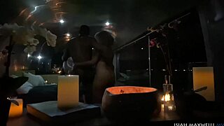 Ebony babes Ana Foxxx and Lotus Lain nailed in wild threesome