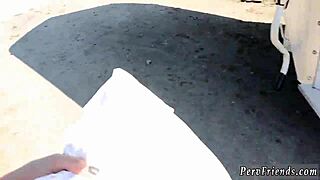 I loved my first creampie with farm blonde babe