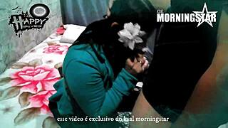 Casal Celebrates Halloween With Well-Endowed Friend Ksal Morningstar In Early Morning Hardcore